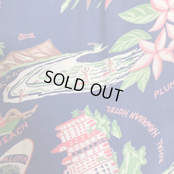 画像14: 〜50's "WAIKIKI SPORTS"　RAYON HAWAIIAN SHIRTS (14)