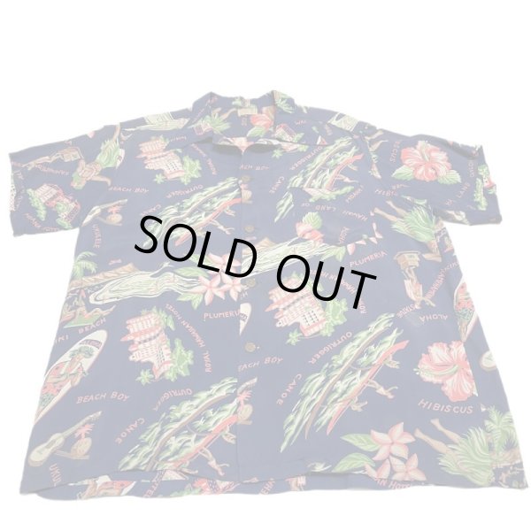 画像20: 〜50's "WAIKIKI SPORTS"　RAYON HAWAIIAN SHIRTS (20)