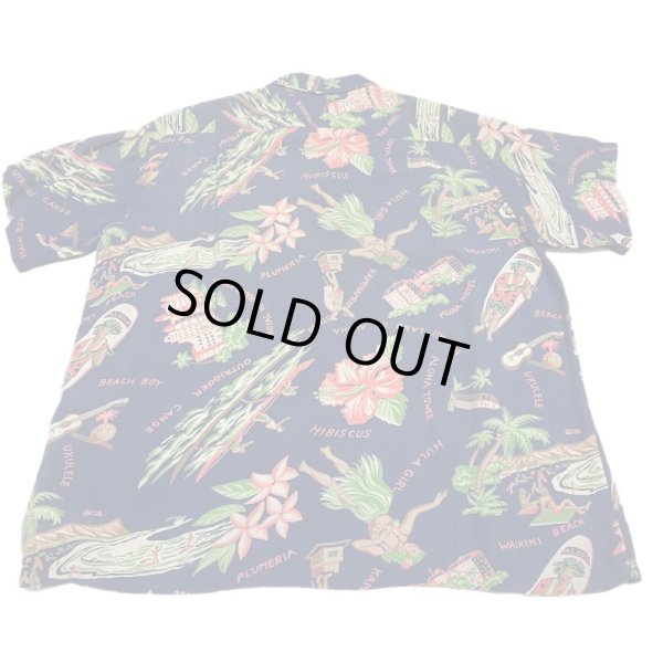 画像21: 〜50's "WAIKIKI SPORTS"　RAYON HAWAIIAN SHIRTS (21)