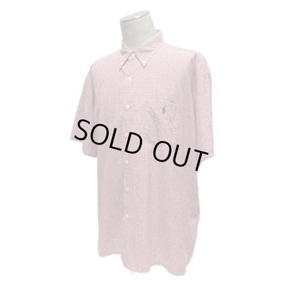 画像17: "RALPH"　3点 留め BUTTON DOWN COLLAR　SQUARE STYLE　SHORT SLEEVE SHIRTS (17)