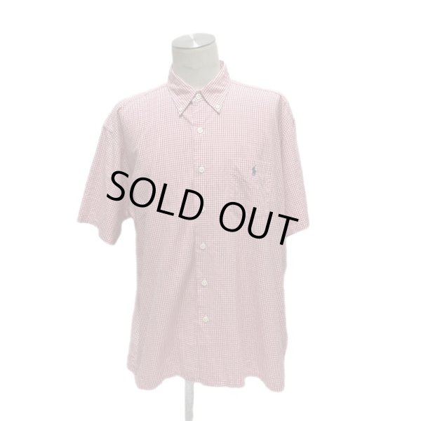 画像16: "RALPH"　3点 留め BUTTON DOWN COLLAR　SQUARE STYLE　SHORT SLEEVE SHIRTS (16)