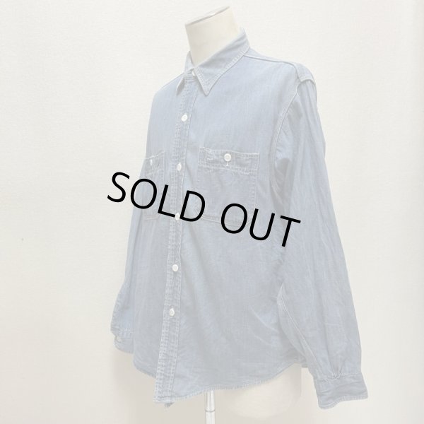 画像20: early 60's  "Sears"  DENIM WORK SHIRTS (20)