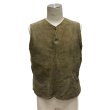 画像16: 〜20's SUEDE LEATHER　VEST　WITH VERY OLD BUTTONS (16)