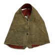 画像7: 〜20's SUEDE LEATHER　VEST　WITH VERY OLD BUTTONS (7)