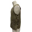 画像17: 〜20's SUEDE LEATHER　VEST　WITH VERY OLD BUTTONS (17)
