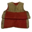 画像9: 〜20's SUEDE LEATHER　VEST　WITH VERY OLD BUTTONS (9)