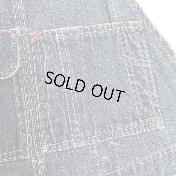 画像10: around 20's "RAILROADER"　DENIM BIB OVERALL (10)