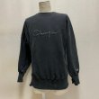 画像19: 90's Champion Reverse Weave Sweat Shirts　with EMBROIDERY　BLACK (19)