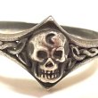 画像6: around 60's　"SKULL"　SILVER RING (6)