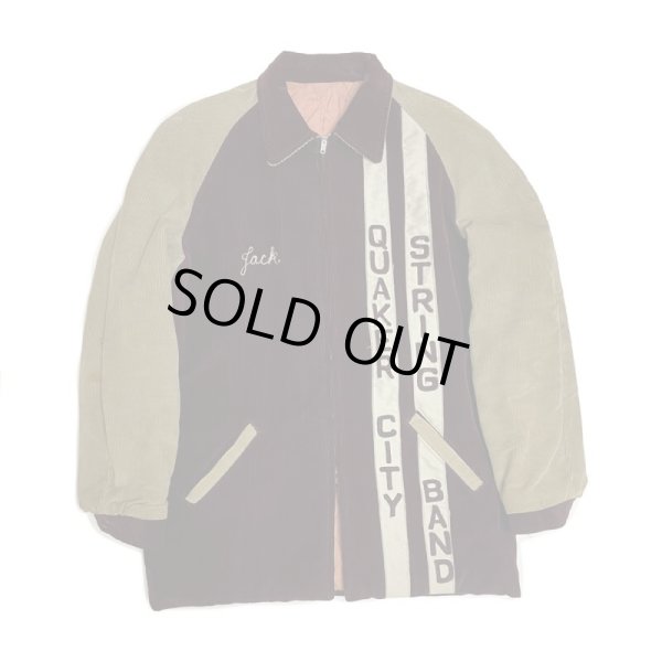 画像1: 50's FULL ZIP.　CORDUROY COACH TYPE　SPORTS JACKET (1)