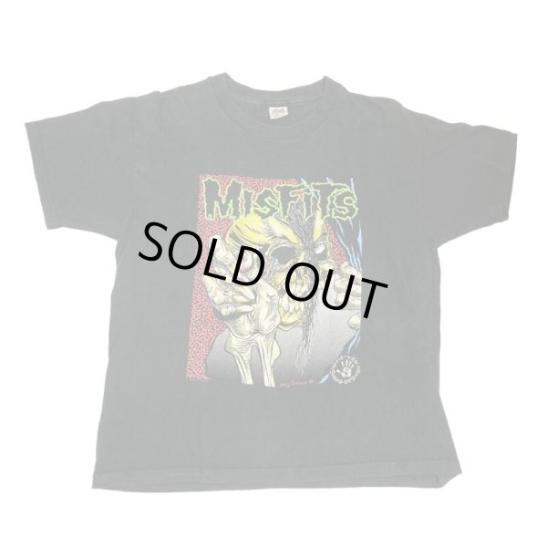画像1: 80's OLD　"MISFITS"　ROCK MUSICIAN　PRINTED Tee SHIRTS　”PUSHEAD” (1)