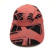 画像3: 50's　RED（PINK） CHAMBRAY　PRINTED　OUTDOOR CAP　very difficult to find (3)