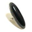 画像2: 50's　”NAVAJO”　SILVER × ONYX　RING (2)