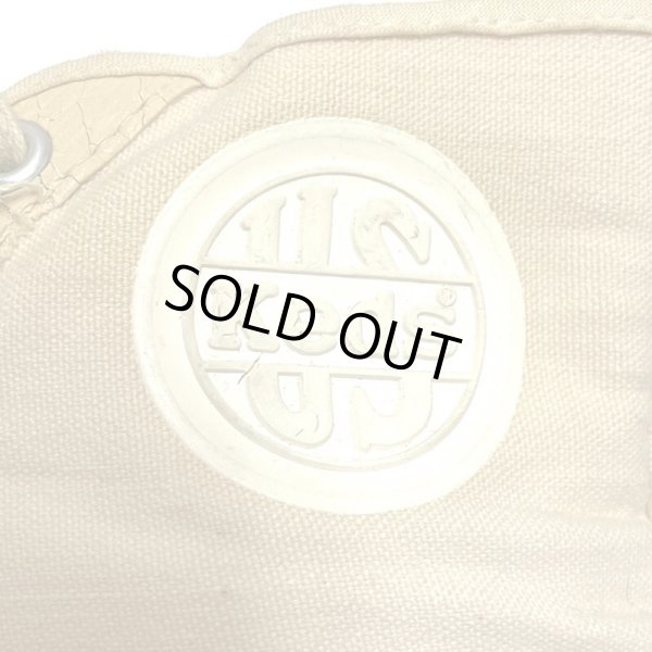 画像18: 50's "KEDS"  COTTON CANVAS SNEAKER  Hi. CUT  WHITE　size:8 1/2 (18)