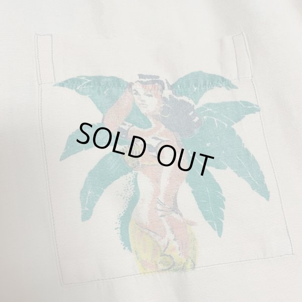 画像12: 40's "Cavedon"　HAND PRINTED PANNEL　（PINUP GIRL）　HAWAIIAN SHIRTS (12)