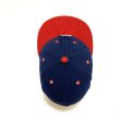 画像12: 〜80's BASEBALL CAP　NAVY×RED　with front PATCH　（Detroit Tigers　？） (12)