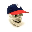 画像2: 〜80's BASEBALL CAP　NAVY×RED　with front PATCH　（Detroit Tigers　？） (2)