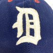 画像19: 〜80's BASEBALL CAP　NAVY×RED　with front PATCH　（Detroit Tigers　？） (19)