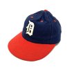 画像13: 〜80's BASEBALL CAP　NAVY×RED　with front PATCH　（Detroit Tigers　？） (13)