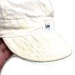 画像15: early 50's "Lee"　H.B.T.　生成り色（NATURL）　6 PANNELS　WORK CAP (15)