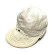 画像12: early 50's "Lee"　H.B.T.　生成り色（NATURL）　6 PANNELS　WORK CAP (12)