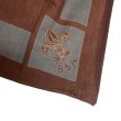 画像7: 〜40's "B.S.A. (Boy Scout of America)"　COTTON SCARF　BROWN (7)