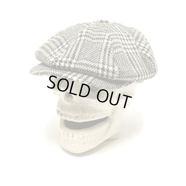 画像1: 50's CHECK PATTERN　NEWSBOYS HAT (1)