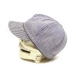 画像10: 50's HICKORY STRIPE 6 PANNELS WORK CAP (10)