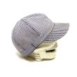 画像9: 50's HICKORY STRIPE 6 PANNELS WORK CAP (9)