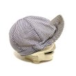 画像4: 50's HICKORY STRIPE 6 PANNELS WORK CAP (4)