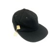 画像1: 60's DEAD STOCK　BASEBALL CAP　「BLACK」 (1)