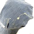 画像19: early 40's　”Lee”　HOUSE MARK　HICKORY STRIPE　WORK CAP (19)