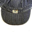 画像4: early 40's　”Lee”　HOUSE MARK　HICKORY STRIPE　WORK CAP (4)