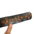 画像12: 70's DEAD STOCK　”MARIJUANA" PATTERN　LEATHER BELT (12)