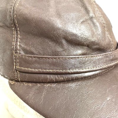 画像3: 40's HUNTING(SPORTS)   LEATHER CAP