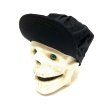 画像1: 50's DEAD STOCK　BLACK COTTON TWILL　ENGINEER STYLE　WORK CAP (1)