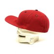 画像5: 60's DEAD STOCK　”ＮＥＷ　ＥＲＡ”　BASEBALL CAP　RED×BLACK (5)