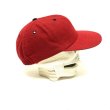 画像10: 60's DEAD STOCK　”ＮＥＷ　ＥＲＡ”　BASEBALL CAP　RED×BLACK (10)