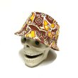 画像1: 60's〜 COTTON PRINTED  PORKPIE HAT (1)