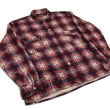 画像3: 60's "E.T.I" PRINTED  COTTON FLANNEL SHIRTS (3)