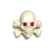 画像1: 60's SKULL ＆ CROSSBORNS OLD PLASTIC ORNAMENT (1)