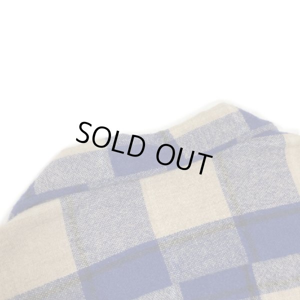 画像10: 50's "PENNEYS TOWNCRAFT" BOX型　OPEN COLLAR WOOL SHIRTS (10)
