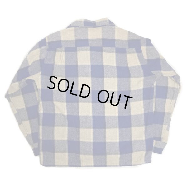 画像3: 50's "PENNEYS TOWNCRAFT" BOX型　OPEN COLLAR WOOL SHIRTS (3)