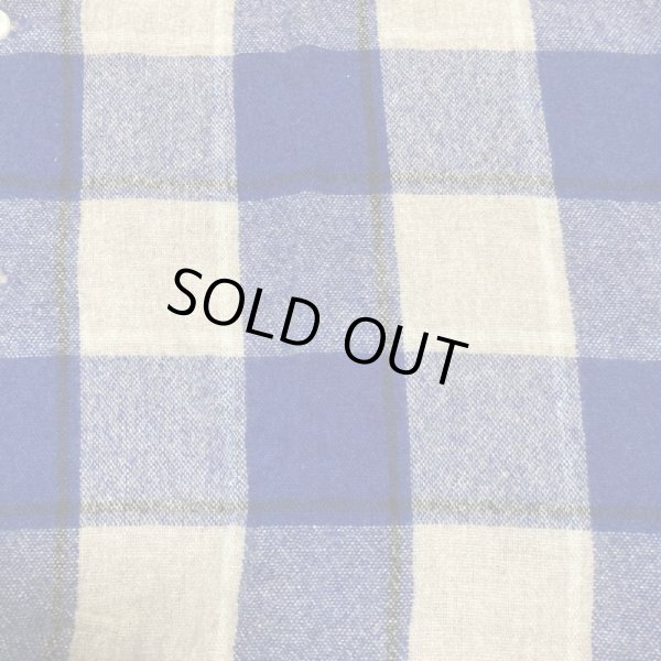 画像12: 50's "PENNEYS TOWNCRAFT" BOX型　OPEN COLLAR WOOL SHIRTS (12)