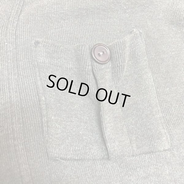 画像11: 20's　COTTON WORK CARDIGAN　with 4 PATCHED POCKETS　VERY OLD,　VERY GOOD STYLE,　and UNUSUAL ALL COTTON MATERIAL (11)