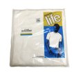 画像1: 1972's DEAD STOCK　with PACKAGE　”JOCKEY"　FASHION hi-neck　SOLID WHITE Tee SHIRTS　（WHITE）　(2)　 (1)