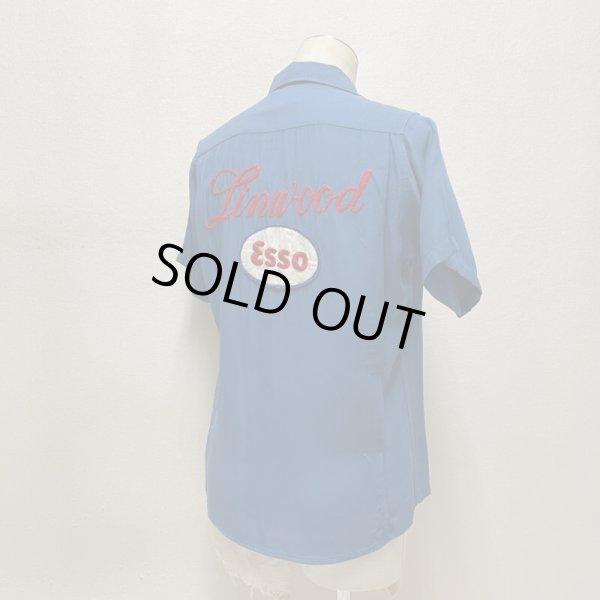 画像18: 50's "King Louie  TEN STRIKE"  「ESSO」 BOWLING SHIRTS (18)