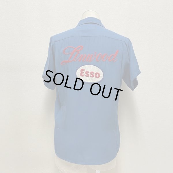画像17: 50's "King Louie  TEN STRIKE"  「ESSO」 BOWLING SHIRTS (17)