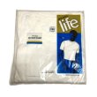 画像1: 1972's DEAD STOCK　with PACKAGE　”JOCKEY"　FASHION hi-neck　SOLID WHITE Tee SHIRTS　（WHITE）　(1) (1)