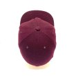 画像4: 60's DEAD STOCK　BASEBALL CAP　BURGUNDY (4)